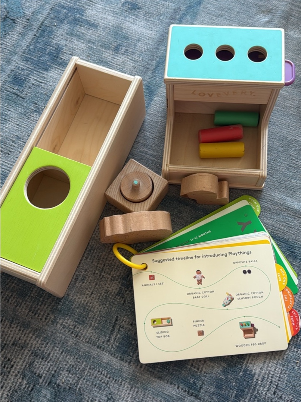 Lovevery The Thinker Play Kit Toys + Guide | 11–12 Months